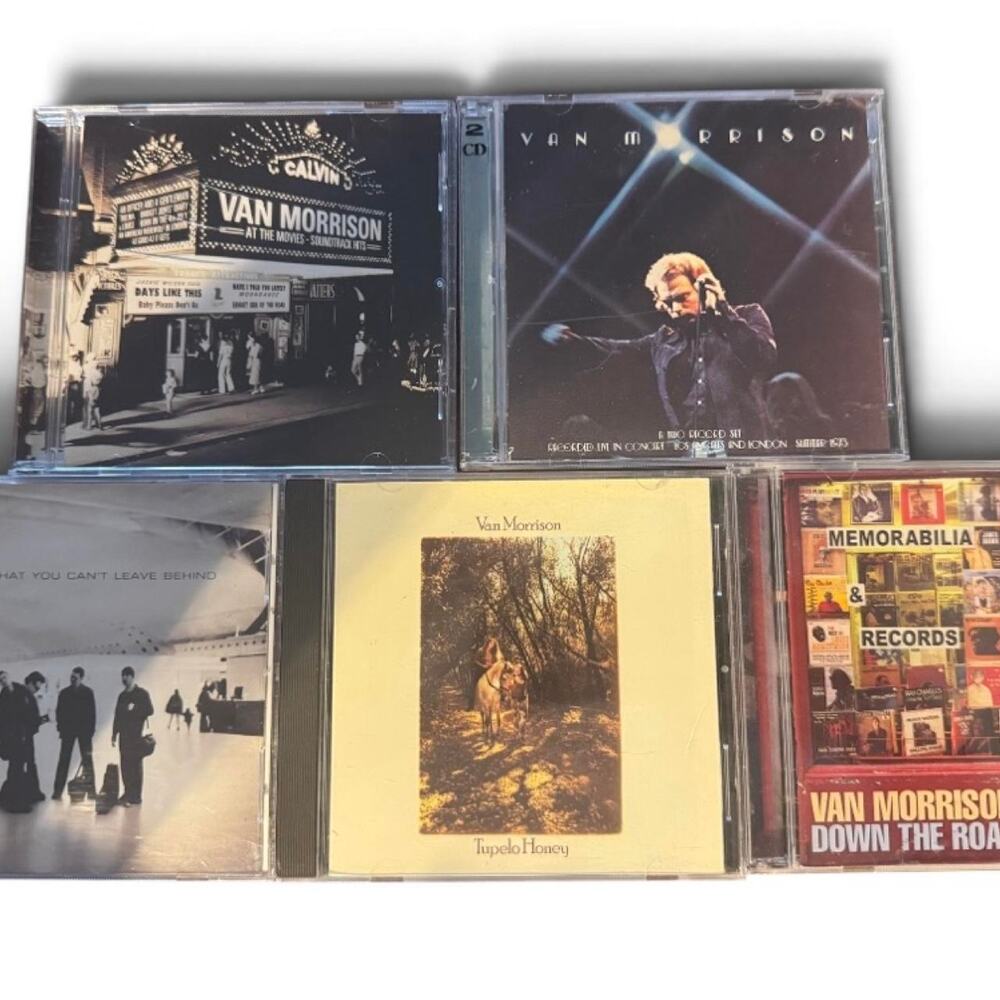 Van Morrison CD Bundle Lot of 5 Complete Albums